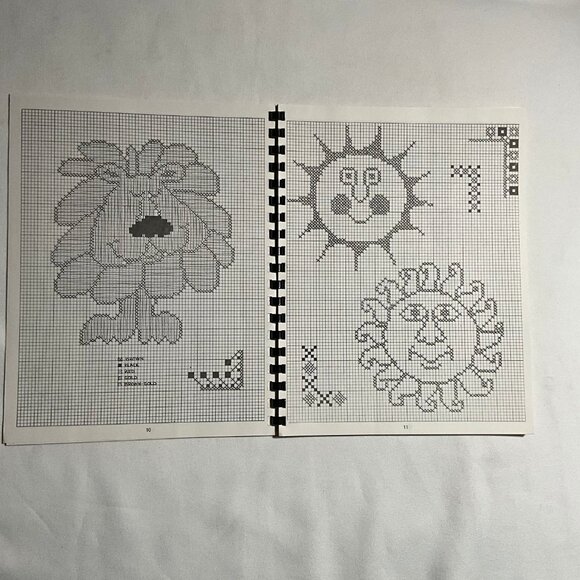 Doris Drake Needlework Designs II Book Animals Dog Butterfly Owl Mushrooms - Picture 3 of 5